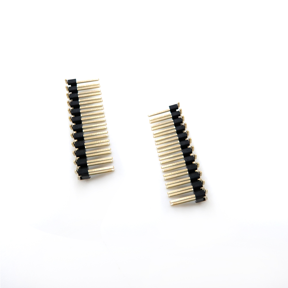 Tipo SMT con intestazione pin femmina da 1,0 mm/1,27 mm/2,0 mm singola doppia fila diritta ad angolo retto