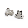 D-SUB-kontakt Standard 15 kontakter Loddekopp metallhette