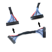 OEM ODM ROHS-konformes elektrisches kundenspezifisches Lvds-Kabel