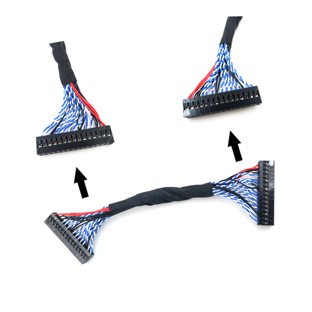 OEM ODM ROHS-compatibele elektrische aangepaste Lvds-kabel
