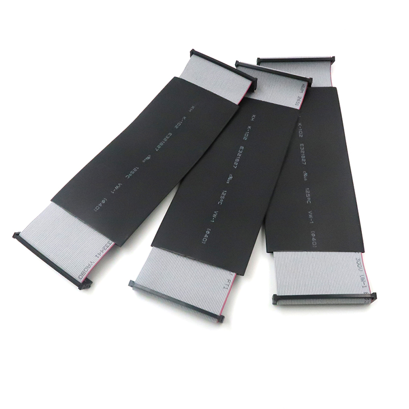 Connettori IDC da 2,54 mm di alta qualit&agrave; con gruppo di cablaggio per cavi piatti con lunghezza personalizzata UL2651