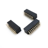 Passo 2,0 mm 2x2/3/4/5/6/7/8/9/10/11/12/13/14/15/16/18/20/22/25/30/32/40 Pin Doppio connettore femmina dritto
