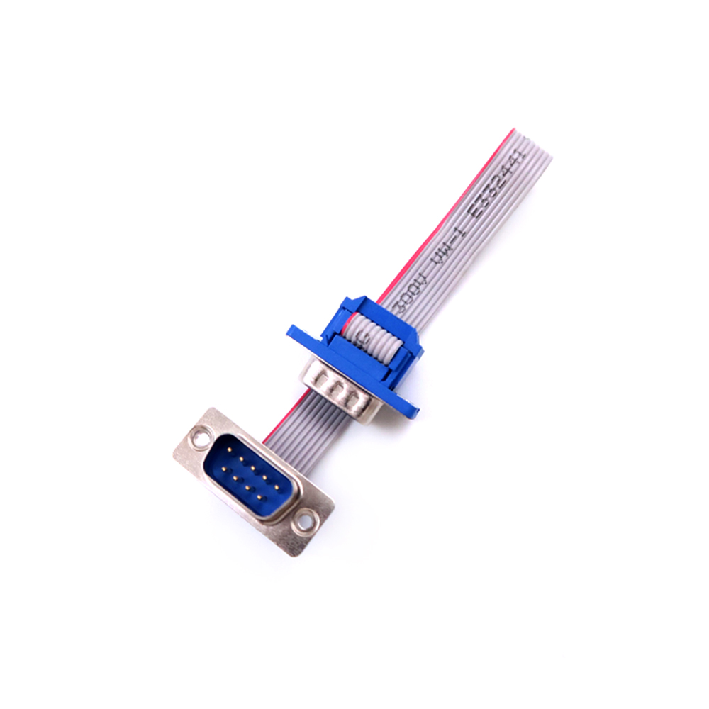 Cavo a nastro piatto con connettore D-SUB maschio-femmina dB9 