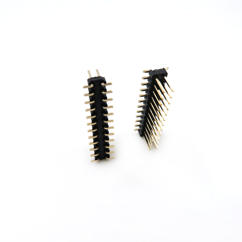 Tipo SMT con intestazione pin femmina da 1,0 mm/1,27 mm/2,0 mm singola doppia fila diritta ad angolo retto
