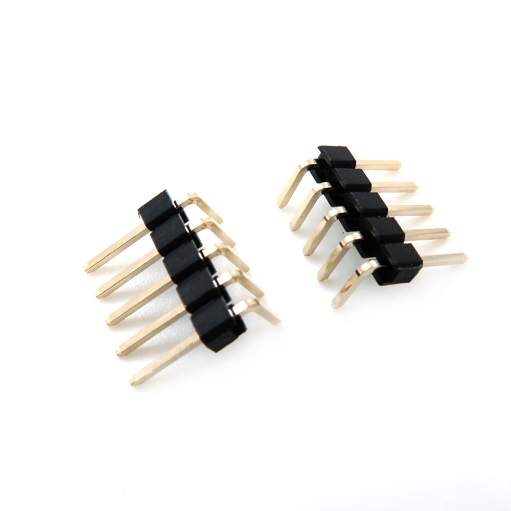 โรงงาน OEM 2 มม. 1.27 มม. 1.0 2.0 2.54 Pitch Female Pin Header ตัวเชื่อมต่อชาย