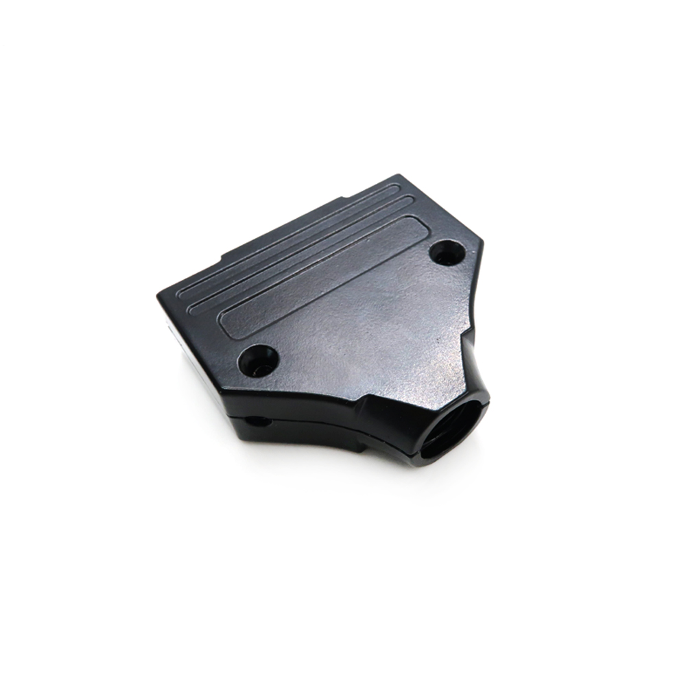 180 graders rett D-Sub-hette i plast for 9-pinners D SUB-kontakt, 9P D-SUB-kontakt 
