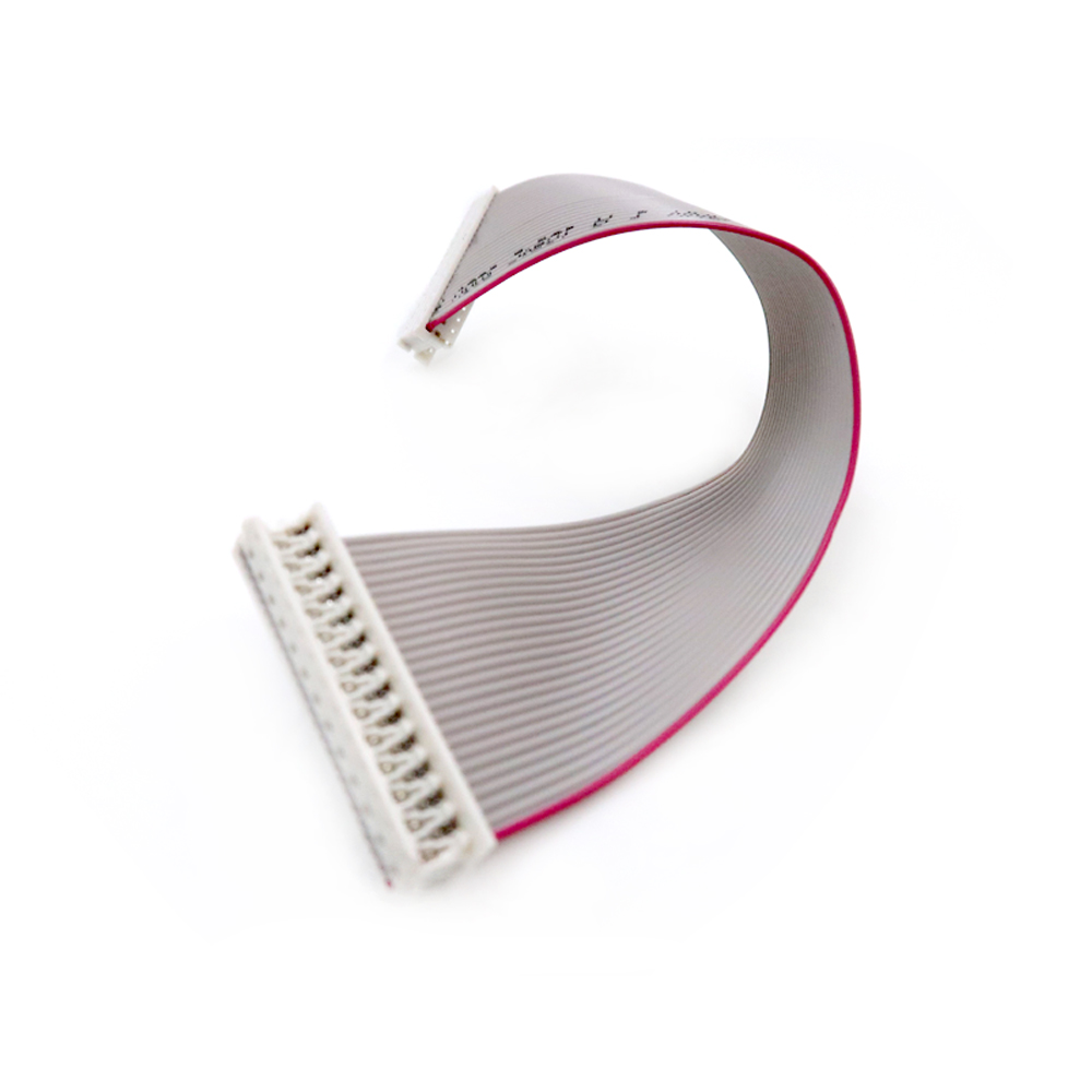 Il produttore fornisce il cavo side-by-side UL2651 IDC1,25mm bordo rosso cavo grigio cavo di collegamento display 28awg