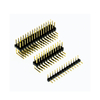 1,27 mm hun-header Enkeltr&aelig;kket dobbelt hus gennem hul type Pin header-konnektor