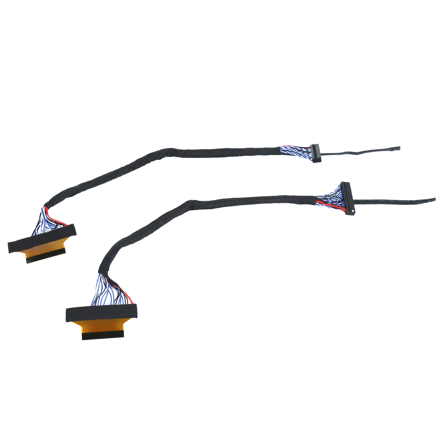 OEM ODM, skladen z ROHS, električni po meri 40-polni kabel lvds lvds 50-polni kabel 30-polni kabel lvds