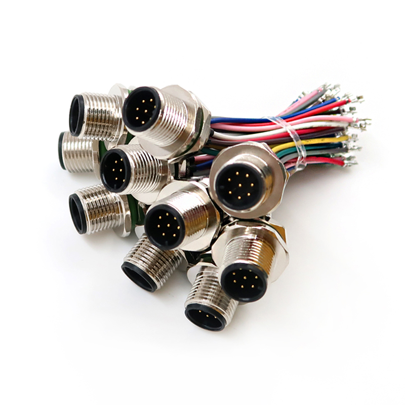 Conector imperme&aacute;vel da tomada da avia&ccedil;&atilde;o com cablagens industriais do cabo de fio