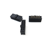 Pcb socket-stik 2,54 mm pitch dobbelt r&aelig;kke til samtec med positionering 2*6/8/10/12/14/16/20P hunpindehoved