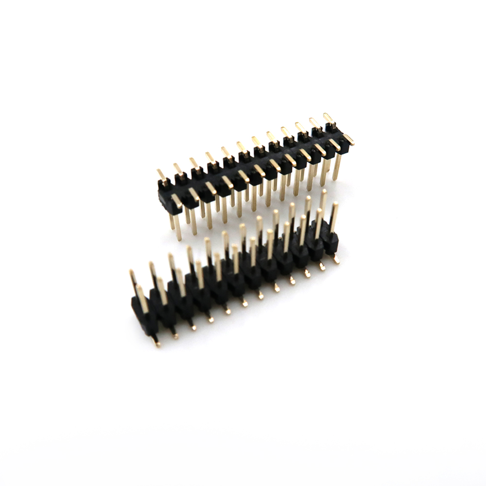 Tipo SMT con intestazione pin femmina da 1,0 mm/1,27 mm/2,0 mm singola doppia fila diritta ad angolo retto