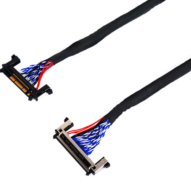 LVDS-KABEL DF14-20P LCD-scherm Lvds-kabel voor LCD-paneel