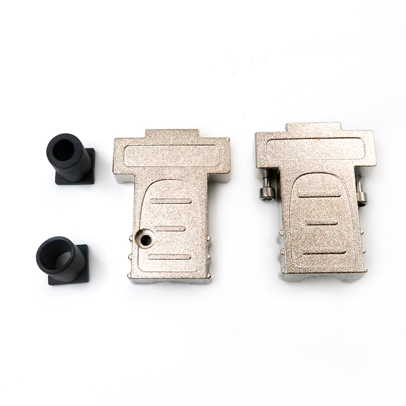 DB 15PIN med lang skrue D SUB Connector d&aelig;kskal Metal D-sub h&aelig;tter