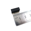 samice 1,27 kol&iacute;kov&yacute; konektor z&aacute;suvka samice 2x7p 14 kol&iacute;ků rozteč 2,54 mm Z&aacute;suvka prav&yacute; jednořad&yacute; &uacute;hel Z&aacute;hlav&iacute; kol&iacute;ku