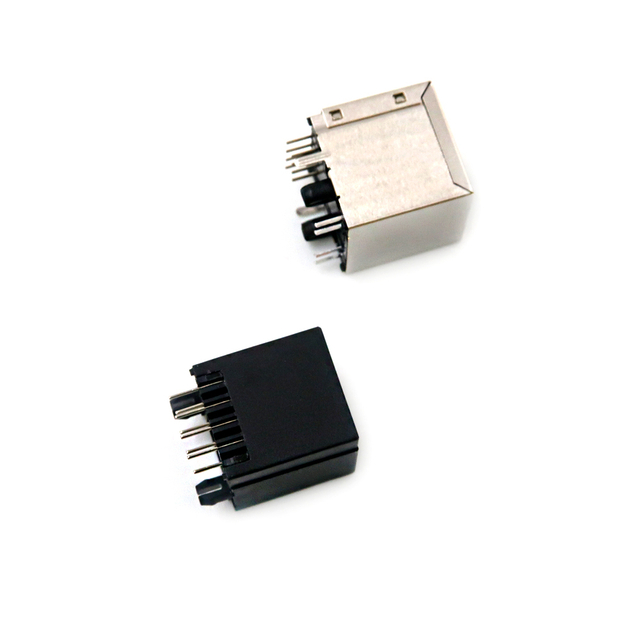 RJ45 Female Male PCB Connector Shield RJ-45 8p8c Plug Cat5e Cat7 Cat6 Cat6a Cat8 Keystone Jack Ethernet RJ45 Socket Connector