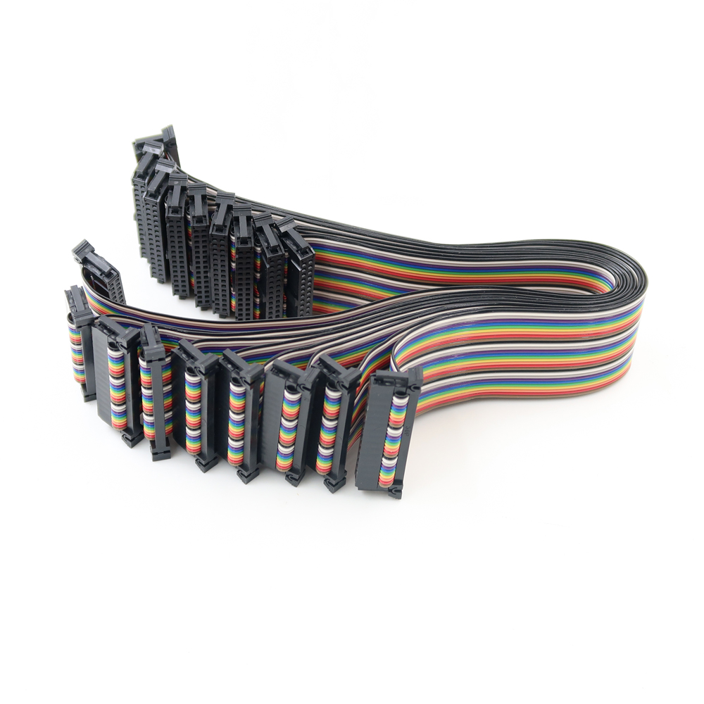 UL 2651 30p Ribbon Flat Color Cable Idc Flat 
