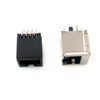 شیلد کانکتور PCB زن RJ45 نر RJ-45 8p8c دوشاخه Cat5e Cat7 Cat6 Cat6a Cat8 کانکتور سوکت جک اترنت RJ45 Keystone