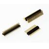 1,27 mm hun-header Enkeltr&aelig;kket dobbelt hus gennem hul type Pin header-konnektor