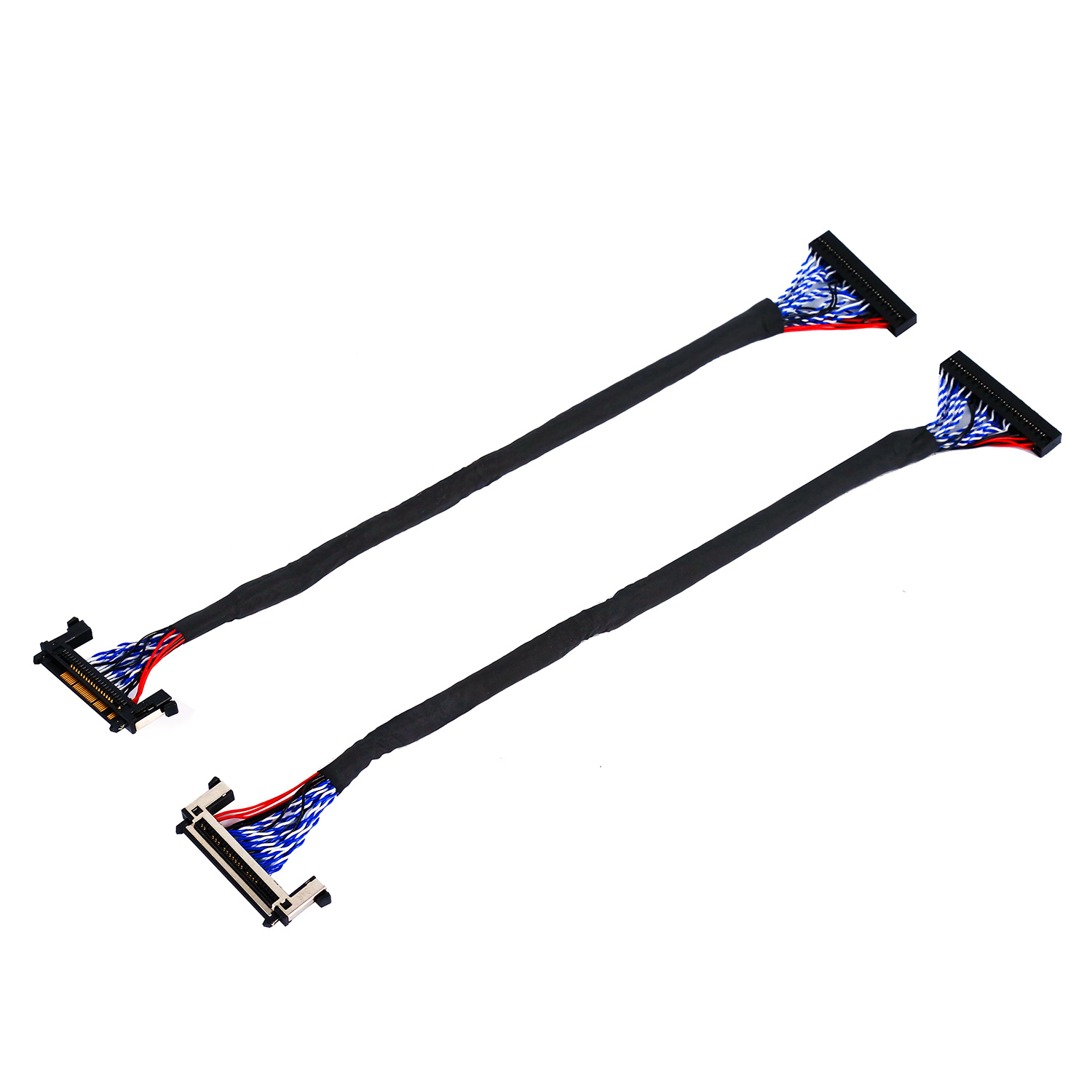 OEM ODM, skladen z ROHS, električni po meri 40-polni kabel lvds lvds 50-polni kabel 30-polni kabel lvds