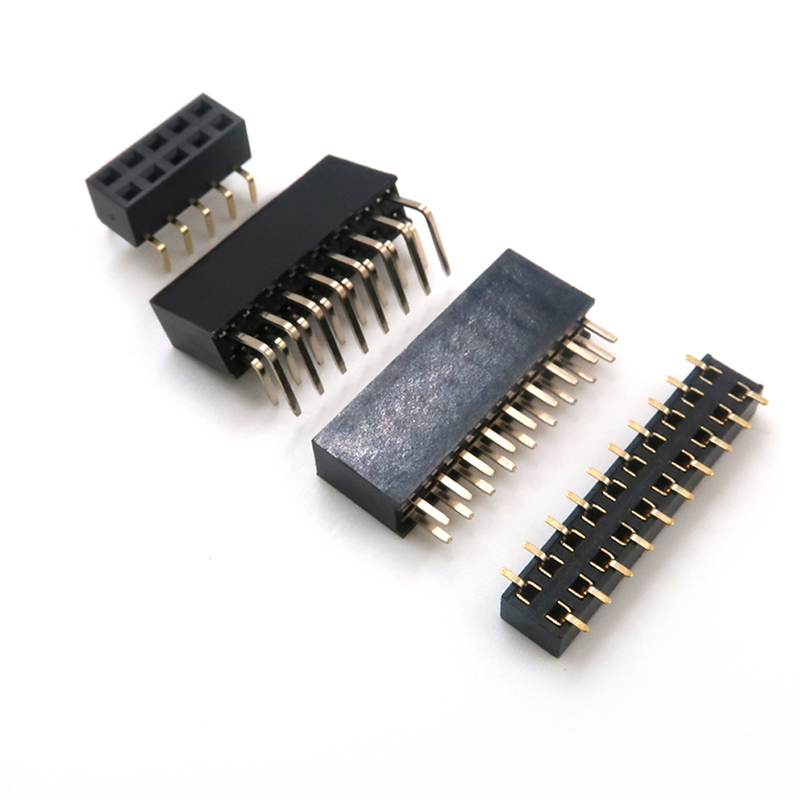 IDC 1.27mm 2.0mm 2.54mm female pin pcb header