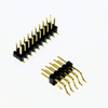 1,27 mm hun-header Enkeltr&aelig;kket dobbelt hus gennem hul type Pin header-konnektor
