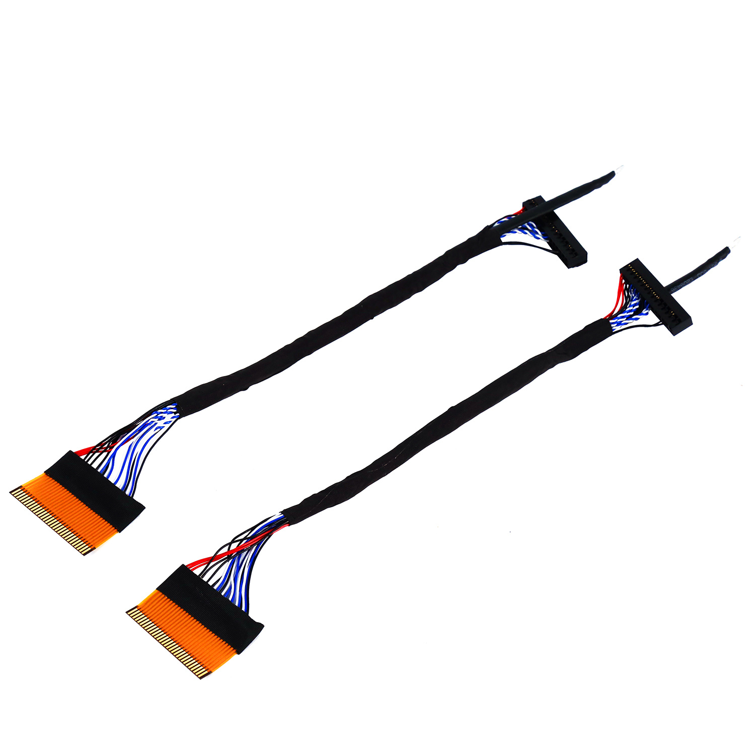 OEM ODM, skladen z ROHS, električni po meri 40-polni kabel lvds lvds 50-polni kabel 30-polni kabel lvds