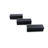 Passo 2,0 mm 2x2/3/4/5/6/7/8/9/10/11/12/13/14/15/16/18/20/22/25/30/32/40 Pin Doppio connettore femmina dritto
