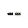 Groothandel pin header connector 1,27 mm steek H = 2,5 dubbele rij dubbele laag rechte DIP 2-40pin