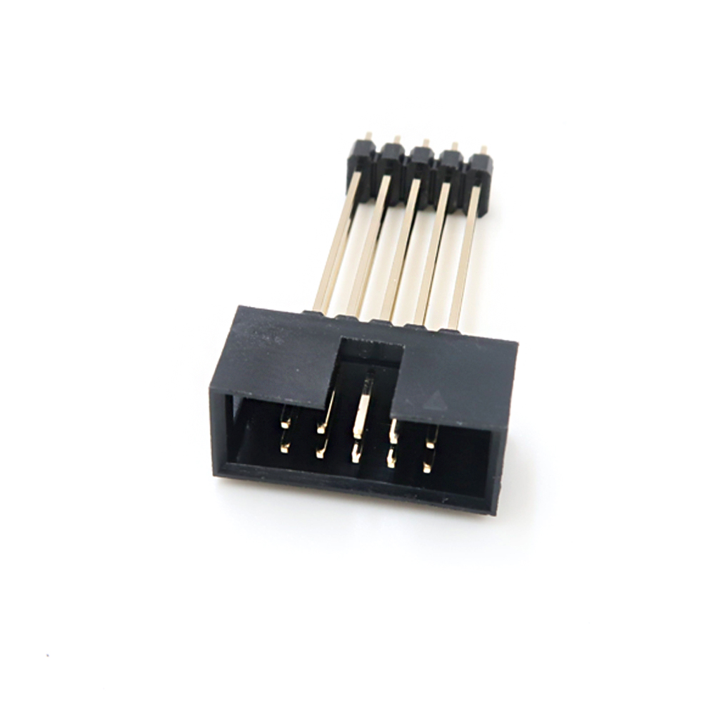 Connecteur d'embase femelle &agrave; broche de 1,27 mm, connecteur d'embase femelle &agrave; broche de 2,54 mm avec pas de 2,0 mm