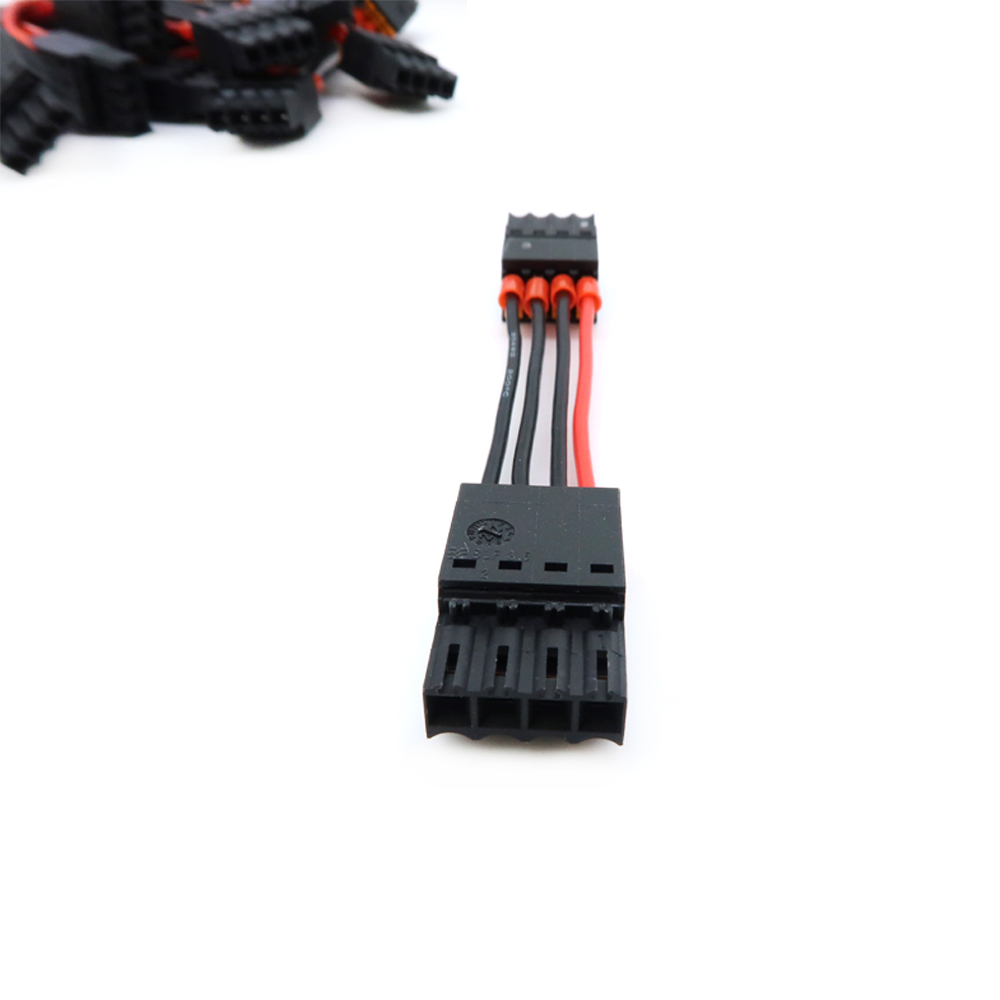 Extension Wire Harness na may Terminal Block na Binubuo ng Male Connector na may 4 Pins
