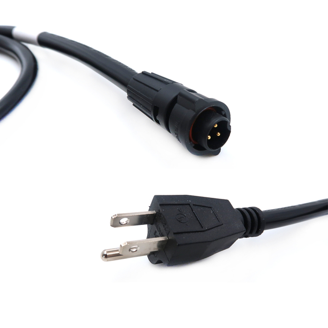 Heavy Duty Universal AC EU สายไฟ 125V 18AWG ตัวนำทองแดงบริสุทธิ์สำหรับอุปกรณ์อิเล็กทรอนิกส์และอุปกรณ์อุตสาหกรรม