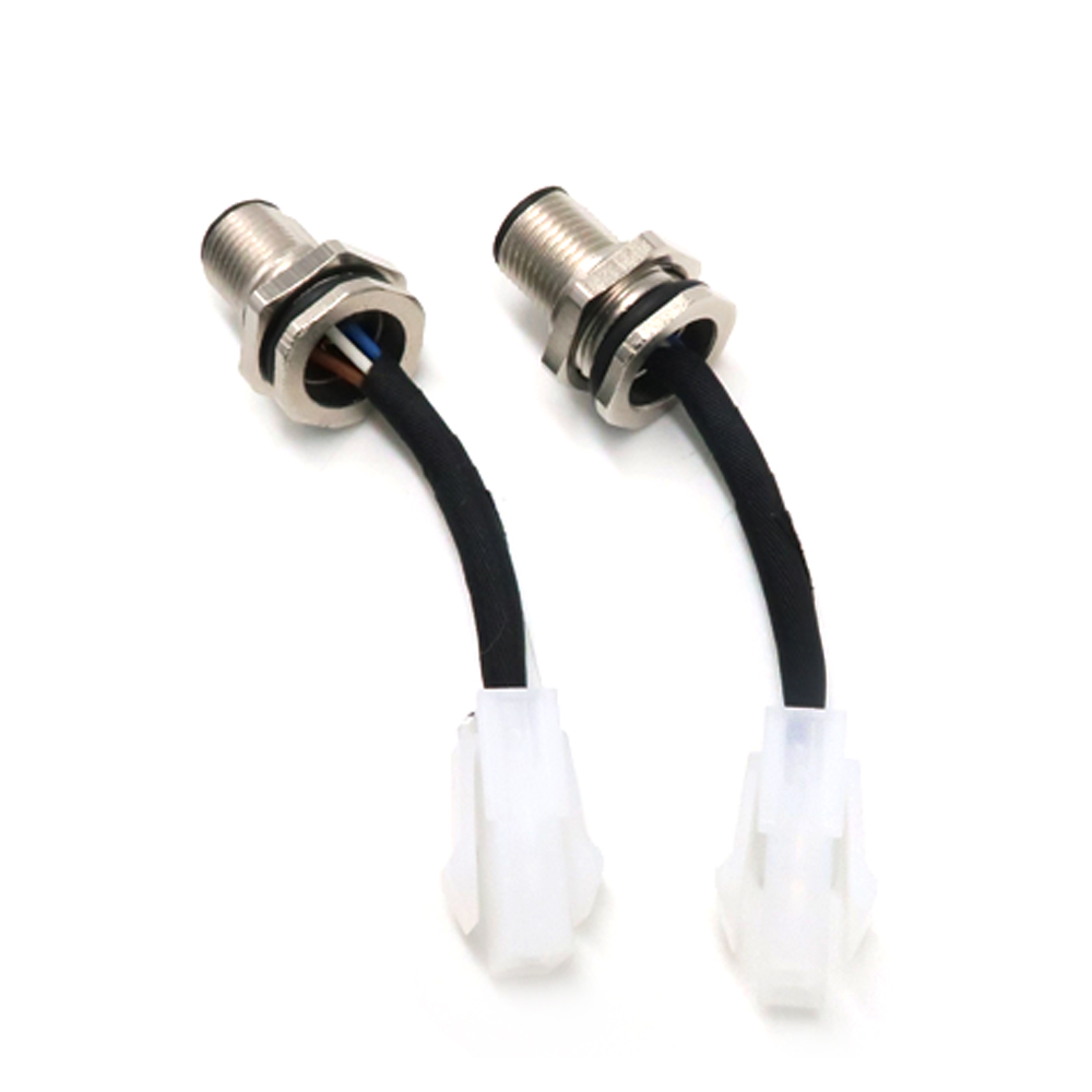 Wasserdichtes M12-4-Pin-Drahtbuchsen-M12-Anschlusskabel