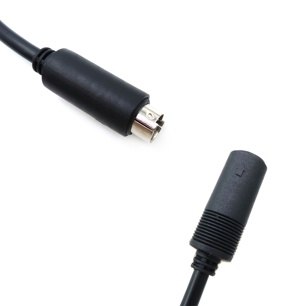 産業用ケーブル 130 ミリメートルオスミニ DIN プラグケーブル DC3.5 プラグ付きミニ DIN 10p オスオーディオケーブル