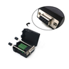 DB9 9-poliger l&ouml;tfreier Header-Port-Stecker und SUB-Buchse