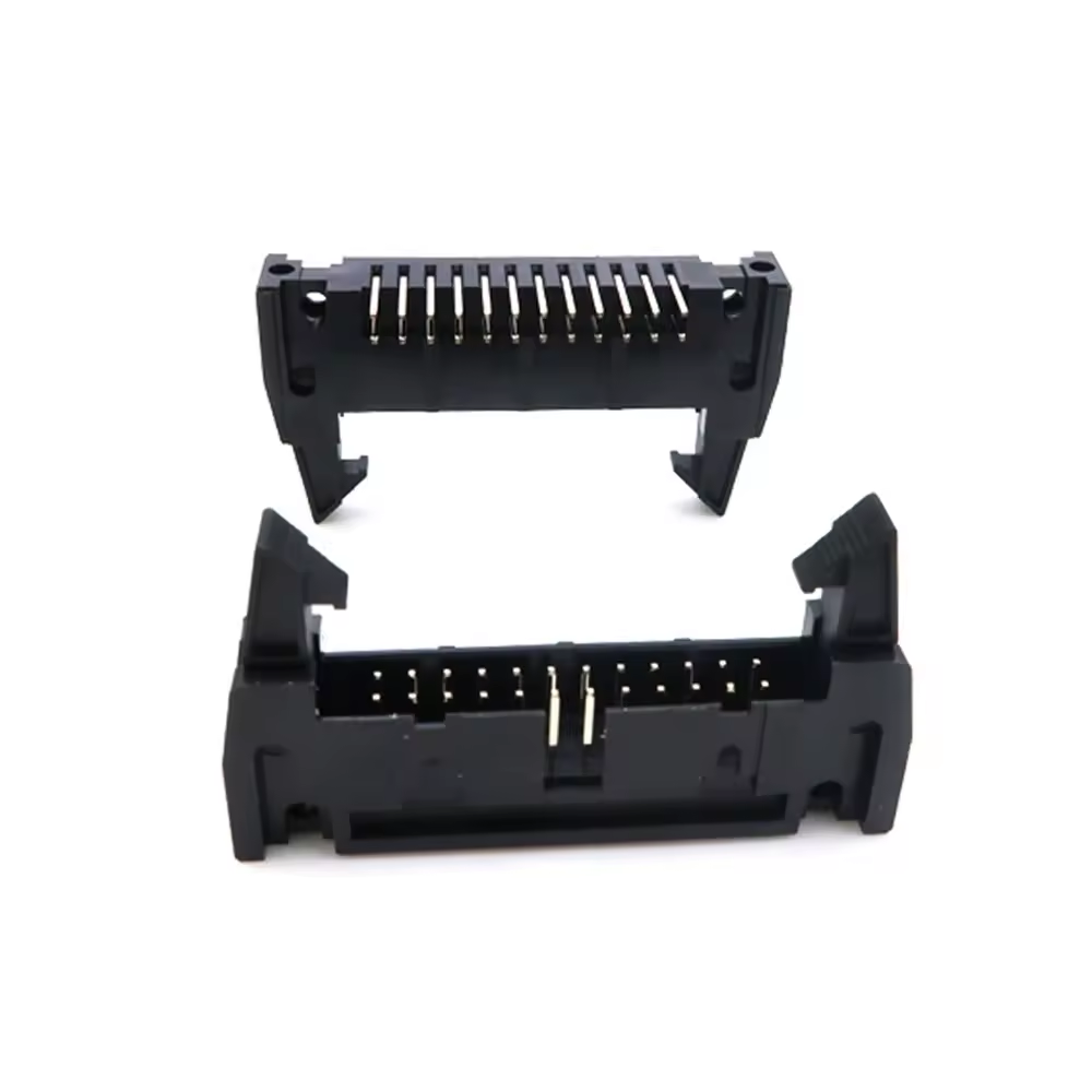 Conectores de alimenta&ccedil;&atilde;o SATA 2.54MM Pitch Male Socket Straight/Right Angle IDC Box Headers Connector