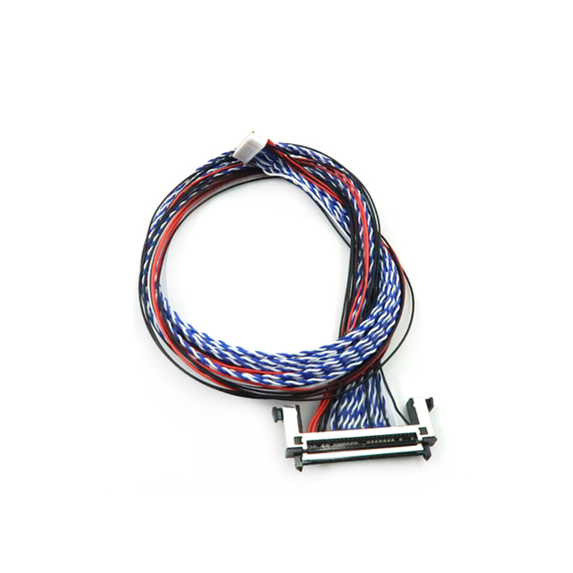 C&acirc;ble TV Flexible LVDS lcd pour ordinateur portable de haute qualit&eacute;, faisceau de c&acirc;bles de carte contr&ocirc;leur LVDS