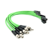 M8 Waterproof Electrical Aviation Plug na may Personalized Metal at USB Cable