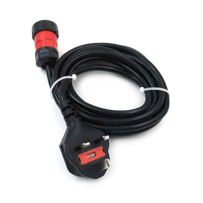 EU Power Lead Cable AC PVC Power Extension Cords Automotive Wiring