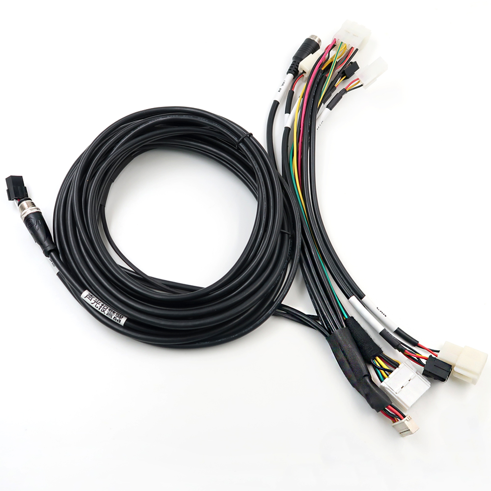 Conjunto de cabos completo de chicote automotivo personalizado de f&aacute;brica