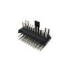 Zweireihiger 1,27 mm 2,0 mm 2,54 mm 2-40-poliger Pin-Header-Leiterplattensteckverbinder 