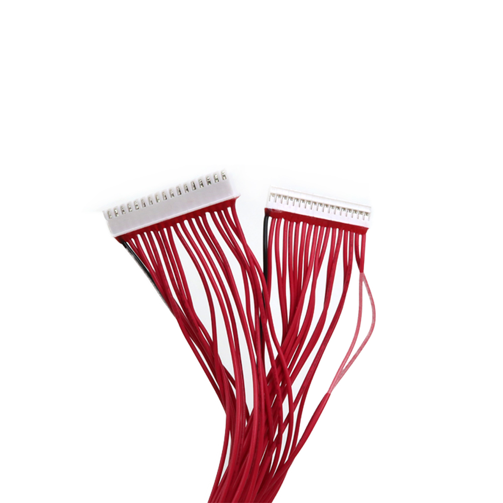 Kundenspezifische Produktion Jst Ph-17 Pin 2,0 mm Pitch zum Jst 17 Pin Ph2.0-Stecker mit Kabelbaum