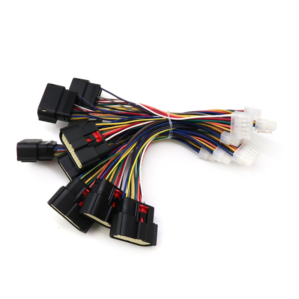 20-pinski Molex MX150 zatesnjen vodoodporen samodejni priključek na 1,25 mm 6-polni kabelski snop