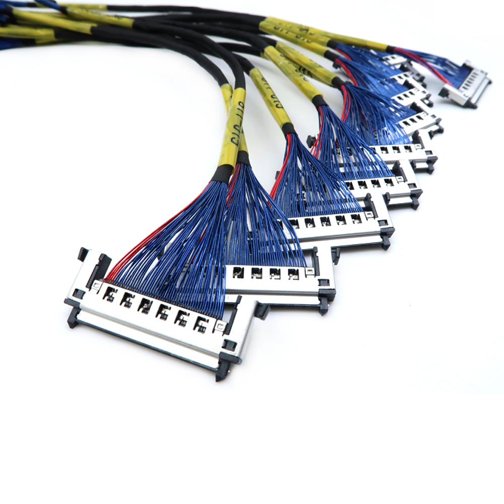 LVDS KOAKSİYEL Tel Kablo D&uuml;zeneği D&uuml;z Kablo