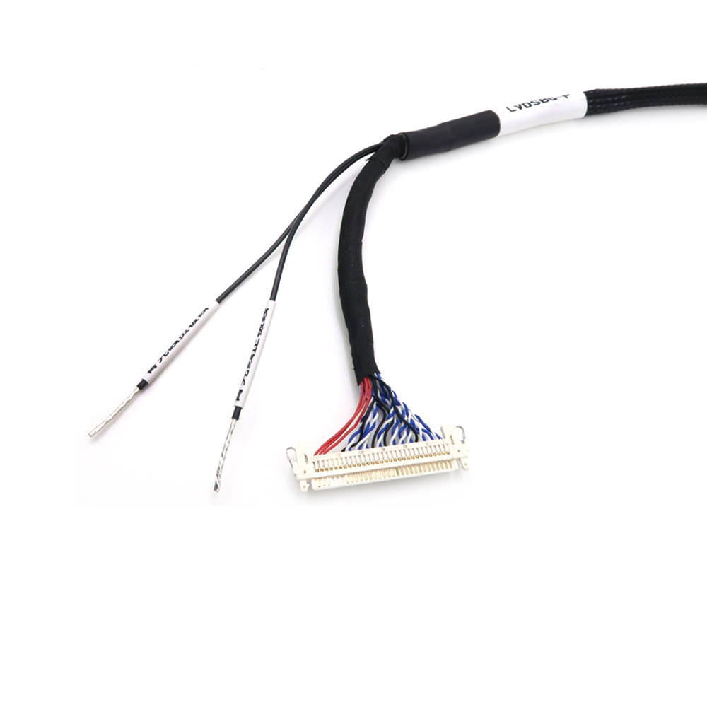 LCD LED-sk&aelig;rm LVDS-kabels&aelig;t Lot til test af LCD-panel med LED LCD-tester - Universal LVDS-kabels&aelig;t