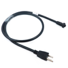 Cavo di alimentazione universale CA UE resistente 125V 18AWG Conduttore in rame puro per apparecchiature elettroniche e industriali