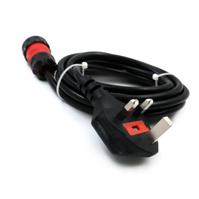 EU Power Lead Cable AC PVC Power Extension Cords Automotive Wiring