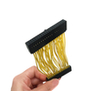 Chicote de cabos liso personalizado da fita do conjunto de cabos 2.0mm IDC do chicote de fios do fio do conector de 40 Pin