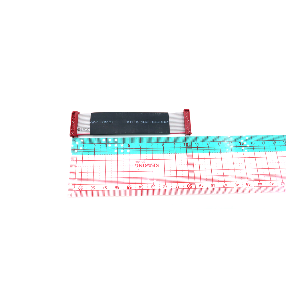 C&acirc;ble plat Micro Match connecteur prise 1.27Mm c&acirc;ble connecteur fil rouge Dip