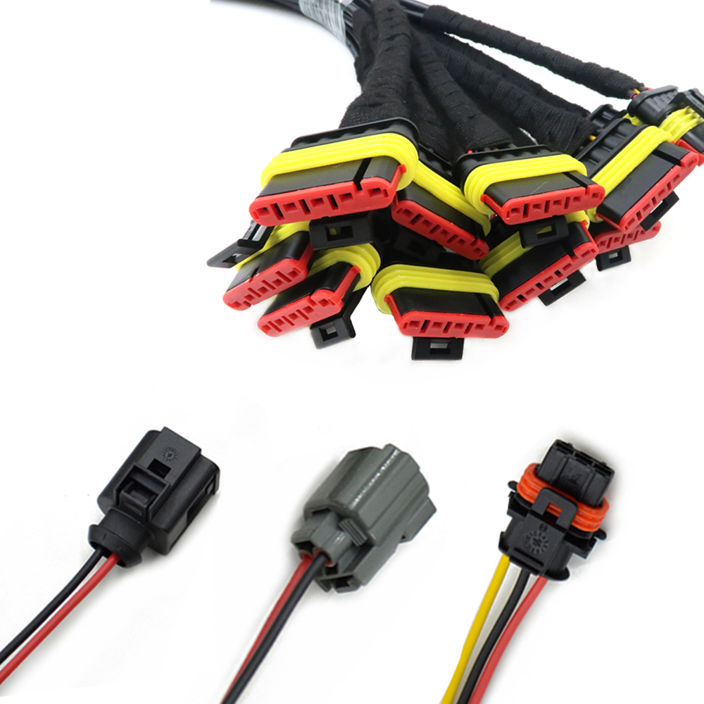 Bilkabel Anpassad bilkabelh&auml;rva Autokabelmontering